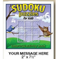 Sudoku Puzzles Stock Design 8-Page Coloring Book
